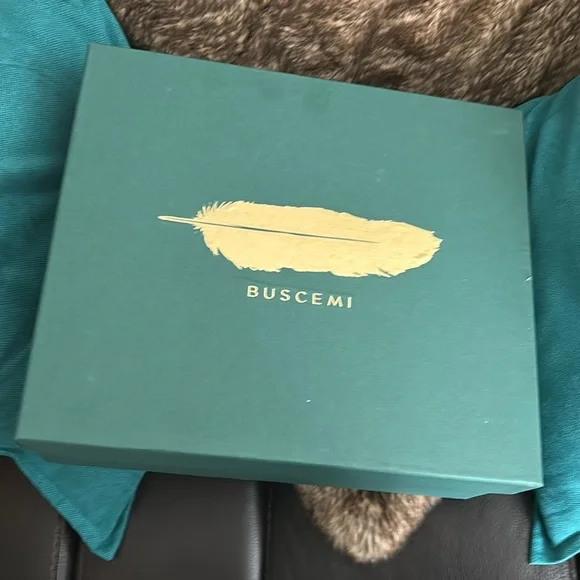 RARE Orange BUSCEMI sneakers